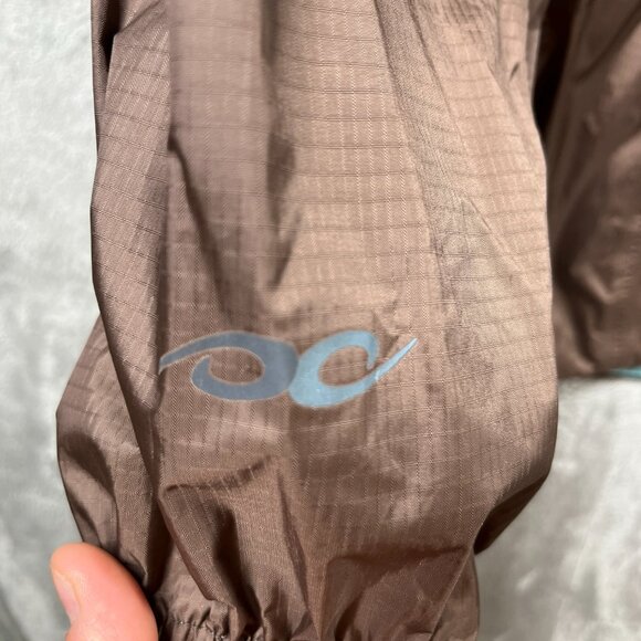 Marmot PreCip Jacket Womens XL Brown Windbreaker Waterproof Breathable Windproof - Picture 5 of 14